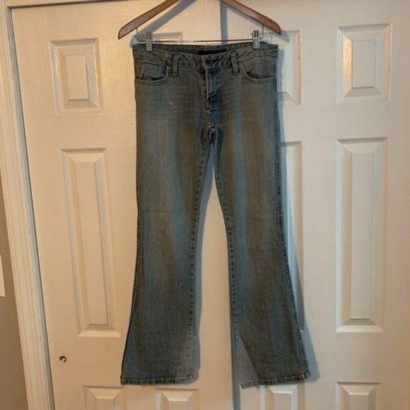 Buffalo David Button Light wash bootcut Jeans Size 28 R - Picture 2 of 8